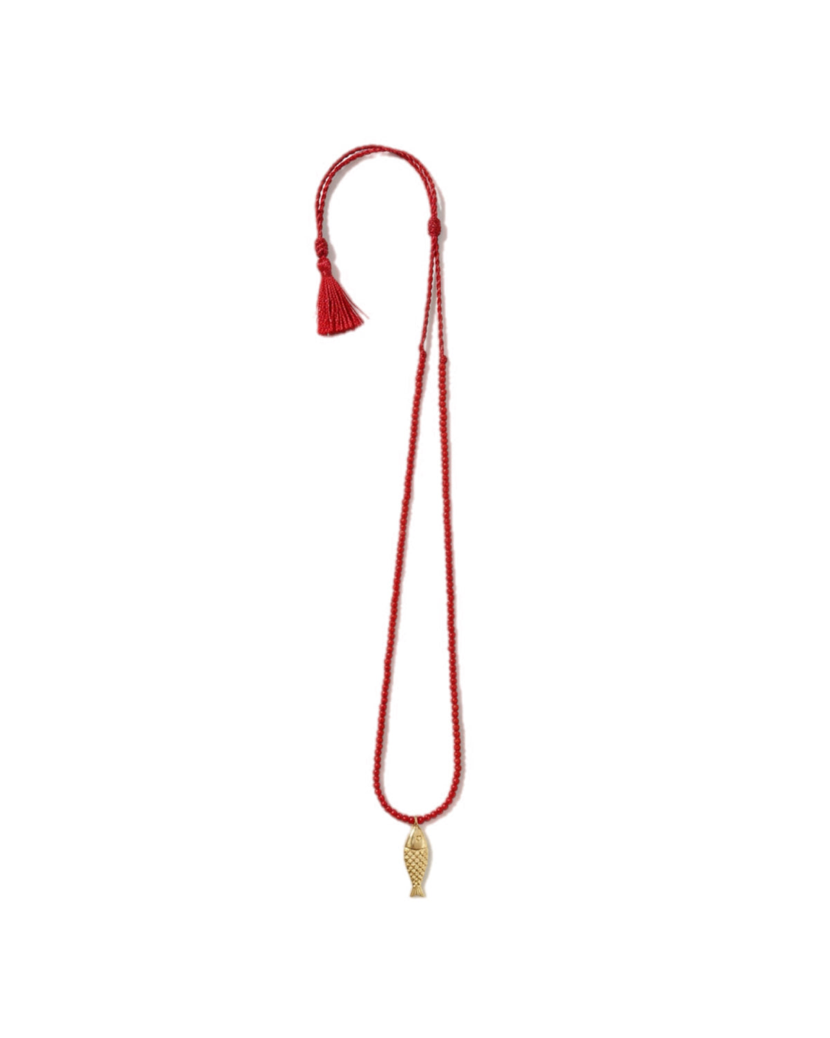 Fish Necklace Coral
