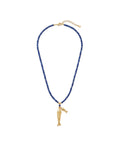 Fish Necklace Lapis