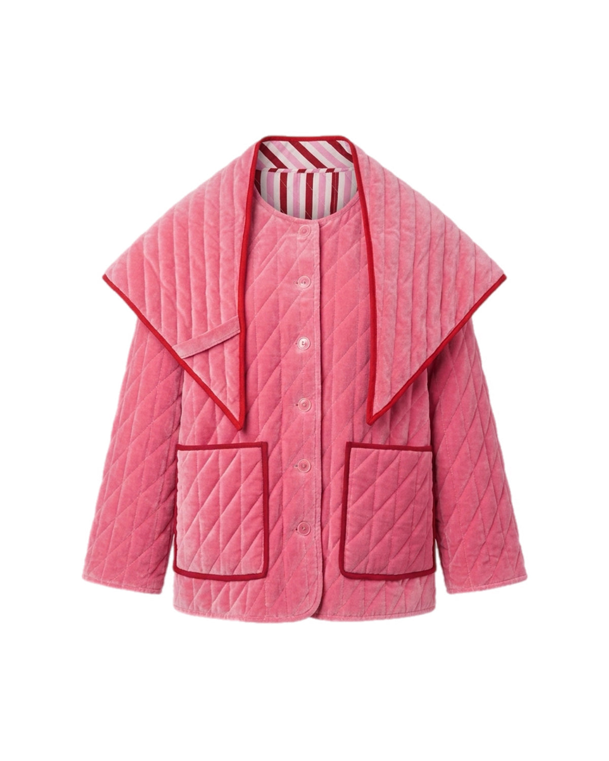 Velvet Scarf Jacket