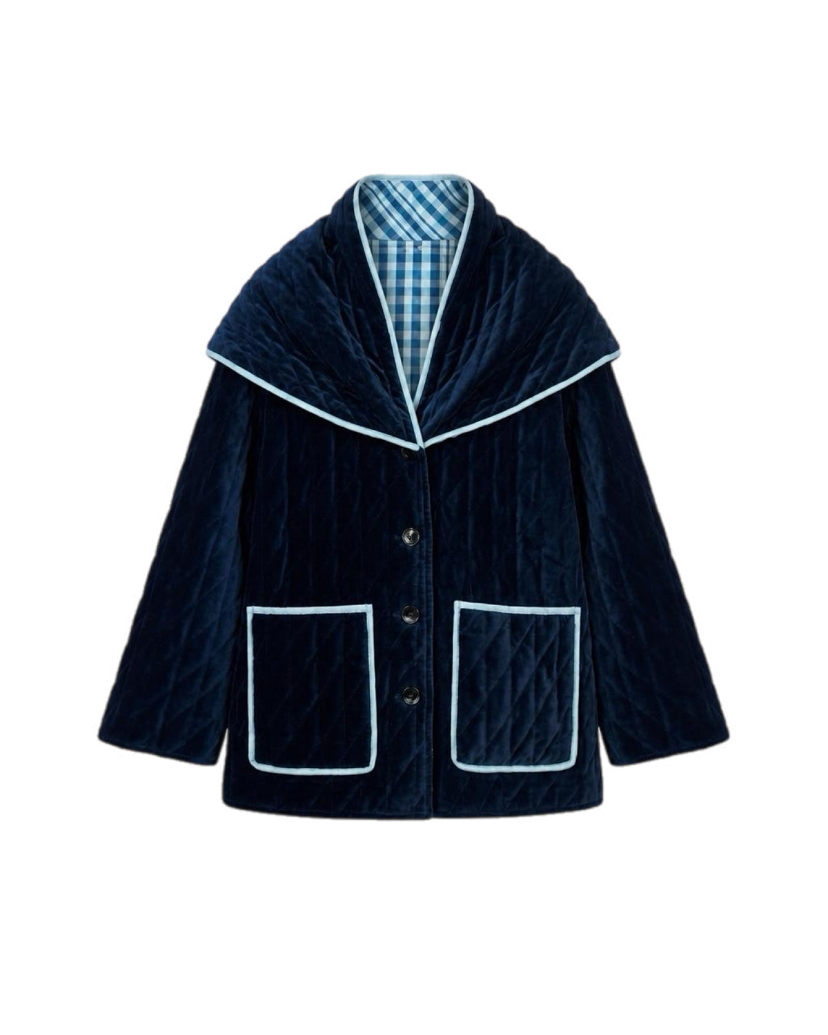 Velvet Scarf Jacket