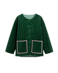 Velvet Scarf Jacket
