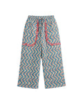 Quilt Pant with Frill